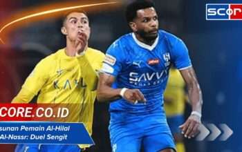Susunan Pemain Al-Hilal vs Al-Nassr: Duel Sengit di Liga Arab