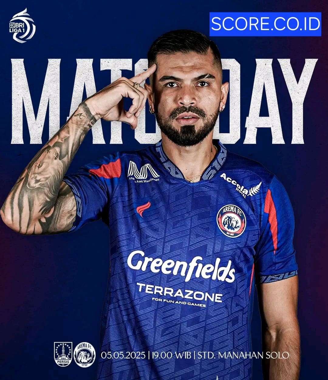 Prediksi Skor Persis Solo vs Arema FC Pekan 31 2025: Jadi Penentuan Persib Juara