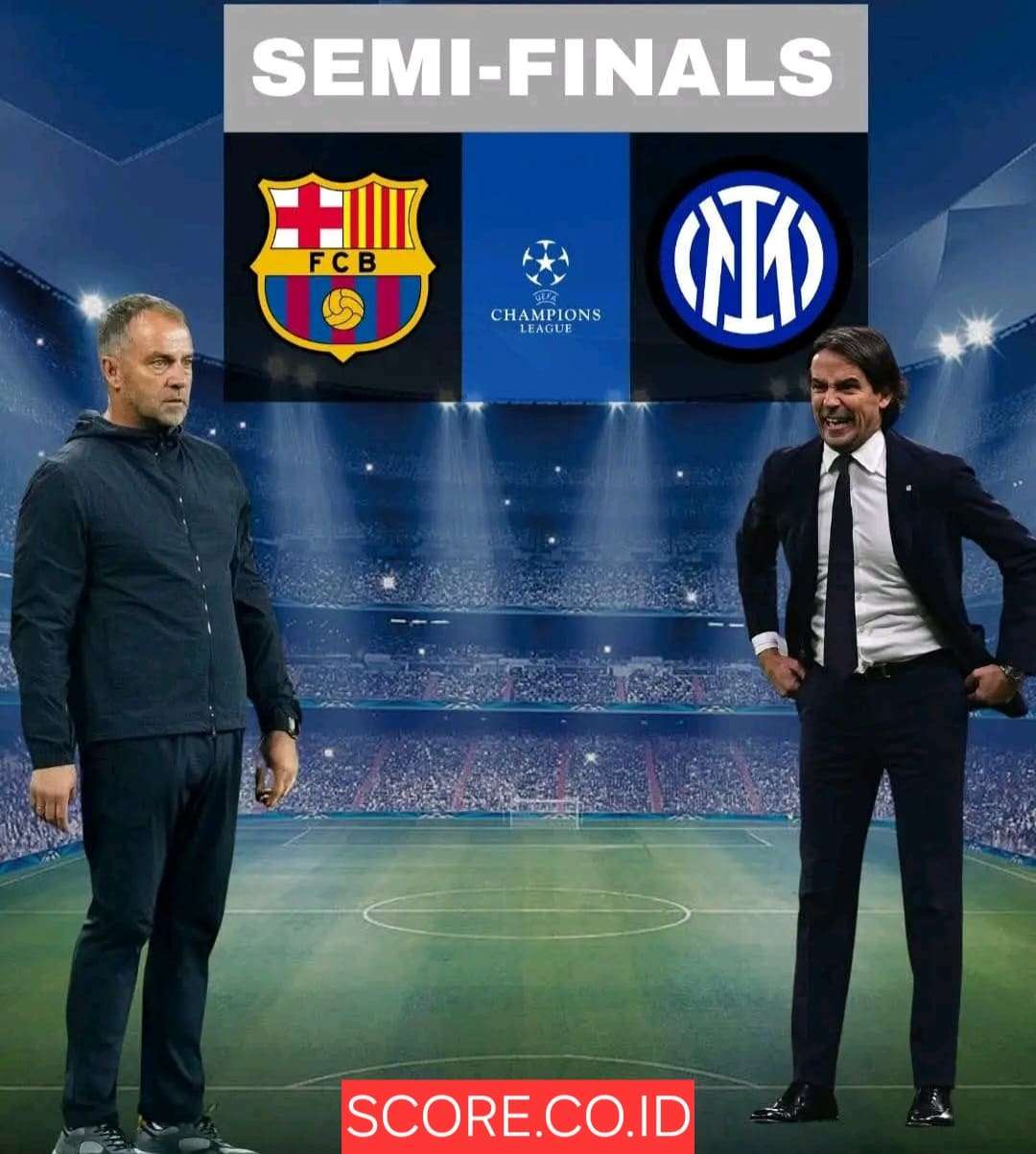 Prediksi Skor Barcelona vs Internazionale Semifinal Leg 2