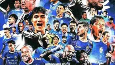 Hadiah Persib Juara Liga 1 2025 Bikin Ngiler, Berapa Nominalnya?