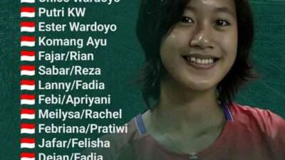 Jadwal Thailand Open 2025, dan Drawing Lengkap