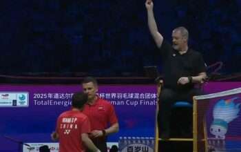 Tragedi Huang Dong Ping Dapat Kartu Merah di Final Piala Sudirman 2025