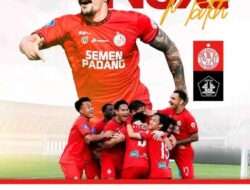 Prediksi Skor Semen Padang vs Persik Kediri Pekan 33, 18 Mei 2025 Jam 15.30 WIB