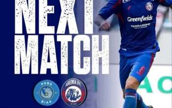 PSBS Biak vs Arema FC Jadi Laga untuk Kedua Tim Perbaiki Posisi Klasemen