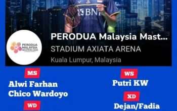 Malaysia Masters 2025: Daftar Pemain, Jadwal dan Wakil Indonesia