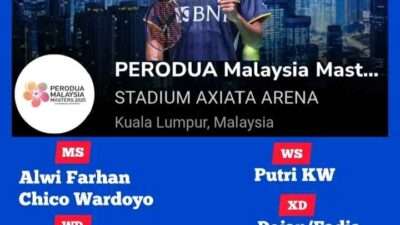 Malaysia Masters 2025: Daftar Pemain, Jadwal dan Wakil Indonesia