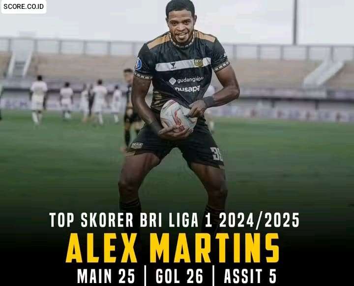 Top Skor Liga 1 2024/2025 dan Assist juga Kiper dan Pemain Terbaik Lengkap