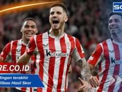 5 pertandingan terakhir Athletic Bilbao Hasil Skor dan Statistik