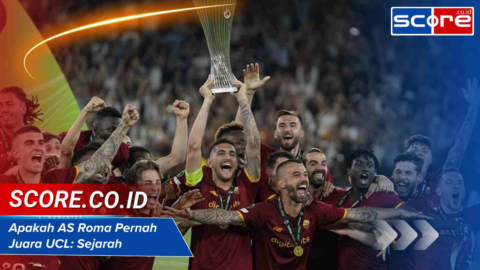 Apakah AS Roma Pernah Juara UCL