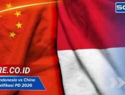 Formasi Indonesia vs China untuk Kualifikasi PD 2026
