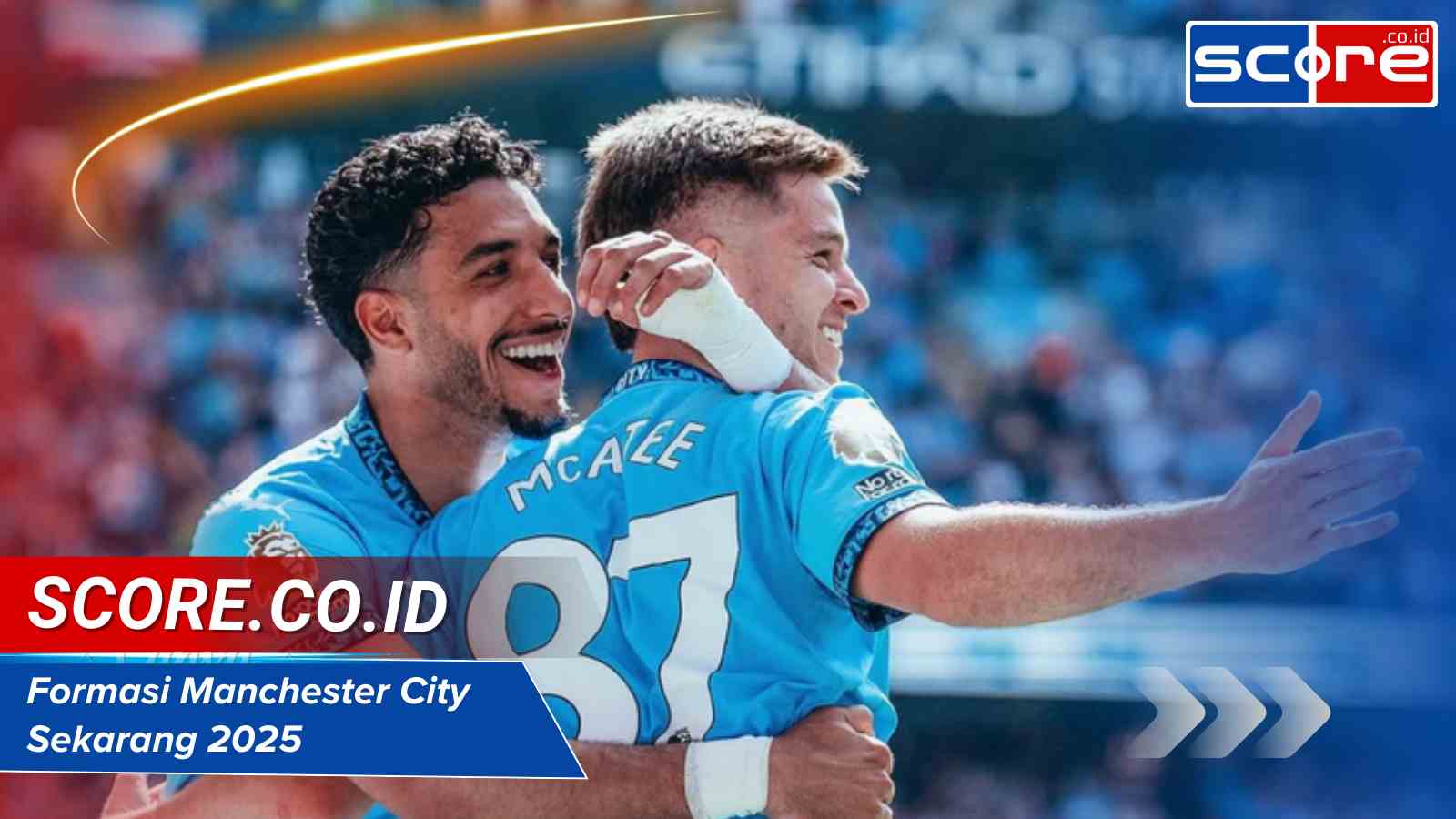 Formasi Manchester City