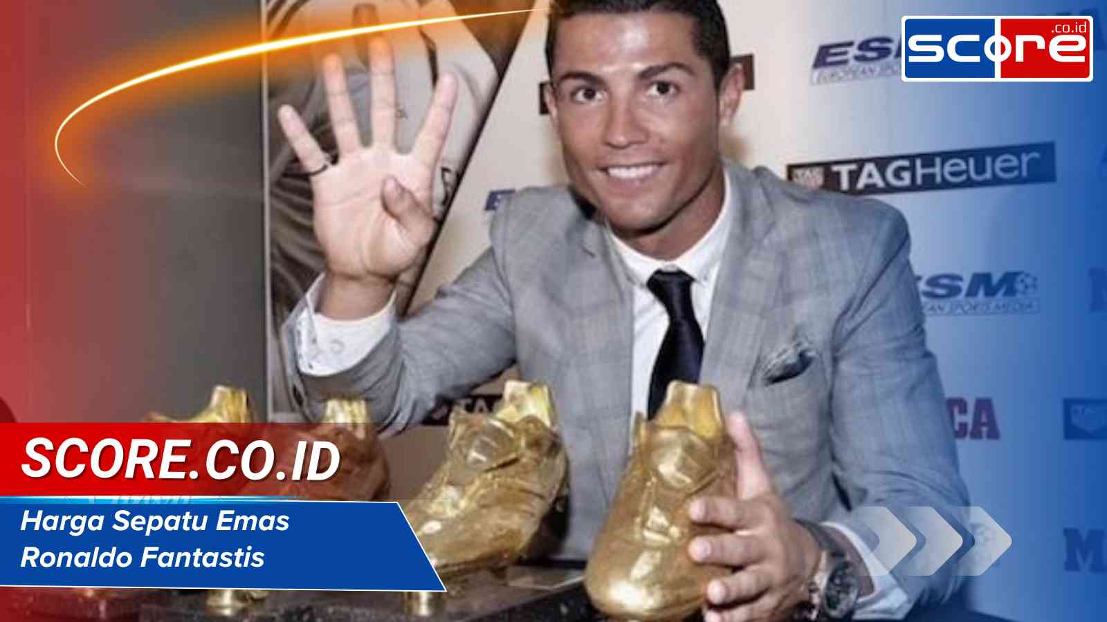 Harga Sepatu Emas Ronaldo