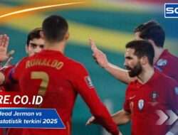 Head to Head Jerman vs Portugal, statistik terkini 2025
