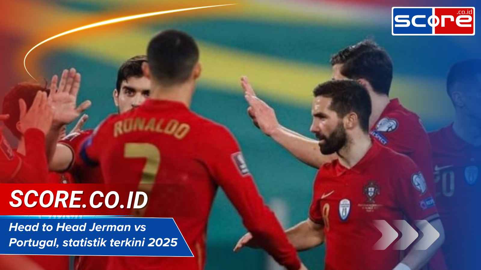 Head to Head Jerman vs Portugal, statistik terkini 2025