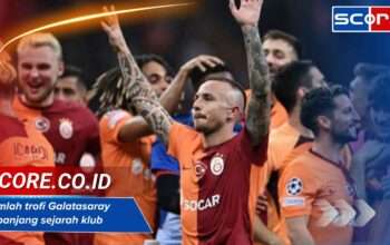 Jumlah trofi Galatasaray sepanjang sejarah klub