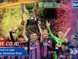 Jumlah Trofi La Liga Barcelona: Dominasi Klub Catalan di Spanyol