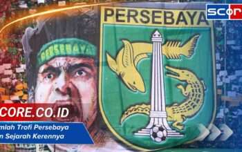 Jumlah Trofi Persebaya dan Sejarah Kerennya