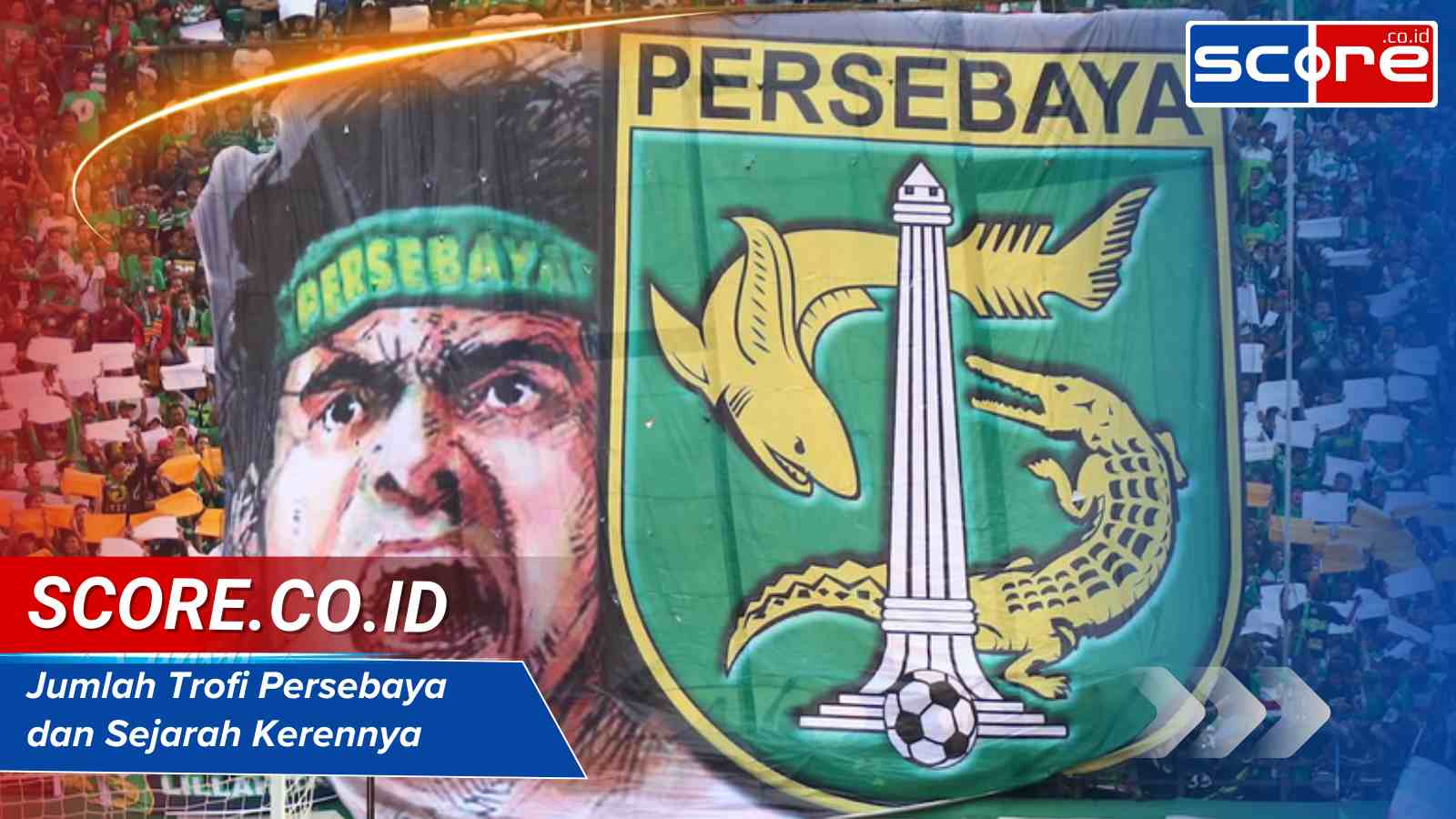 Jumlah Trofi Persebaya