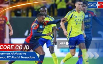 Klasemen Al Nassr vs Damac FC Posisi Terupdate