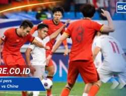 Konferensi pers Indonesia vs China – Kualifikasi PD 2026