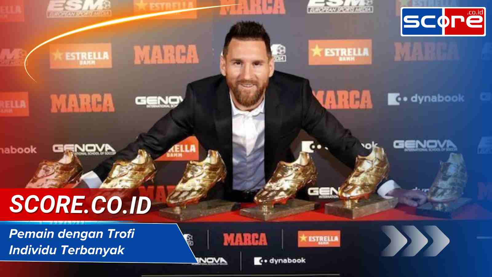 Pemain Dengan Trofi Individu Terbanyak