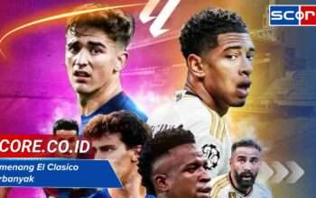 Pemenang El Clasico Terbanyak: Dominasi Sejarah Rivalitas Abadi