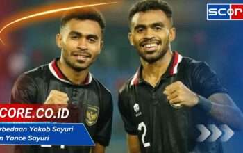 Perbedaan Yakob Sayuri dan Yance Sayuri: Kembar di Lapangan Hijau