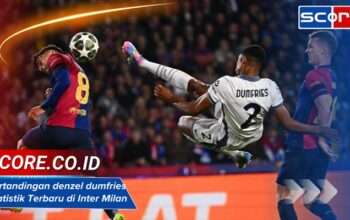 Pertandingan denzel dumfries Statistik Terbaru di Inter Milan