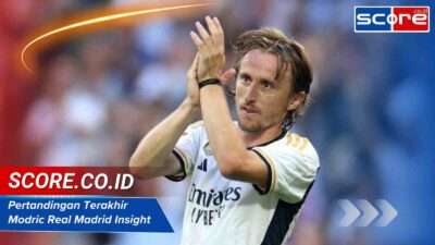 Pertandingan Terakhir Modric Real Madrid