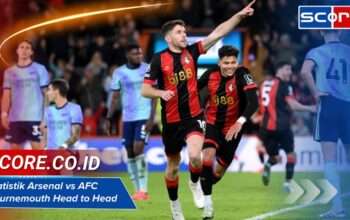 Statistik Arsenal vs AFC Bournemouth Head to Head Terbaru Liga
