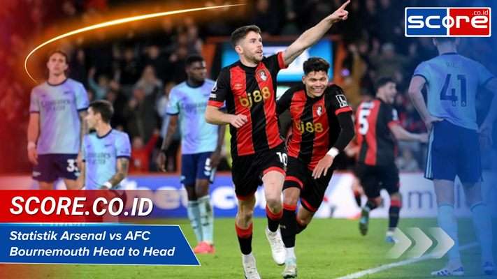 Statistik Arsenal vs AFC Bournemouth