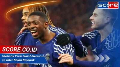 Statistik Paris Saint-Germain vs Inter Milan