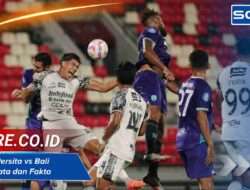 Statistik Persita vs Bali United: Data dan Fakta Pertandingan