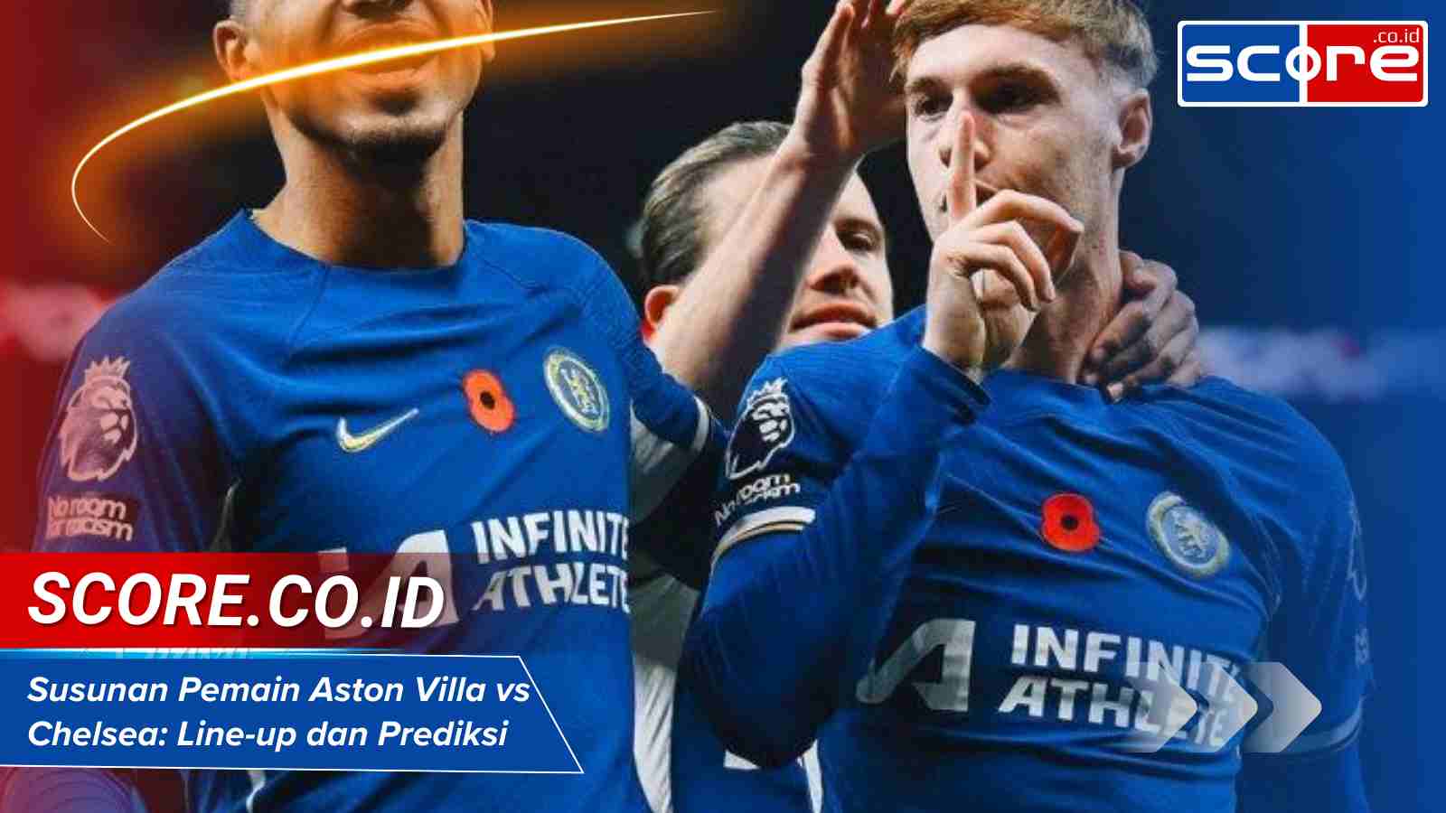 Susunan Pemain Aston Villa Vs Chelsea