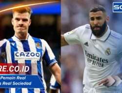 Susunan Pemain Real Madrid vs Real Sociedad Info