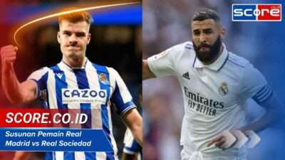 Susunan Pemain Real Madrid vs Real Sociedad Info