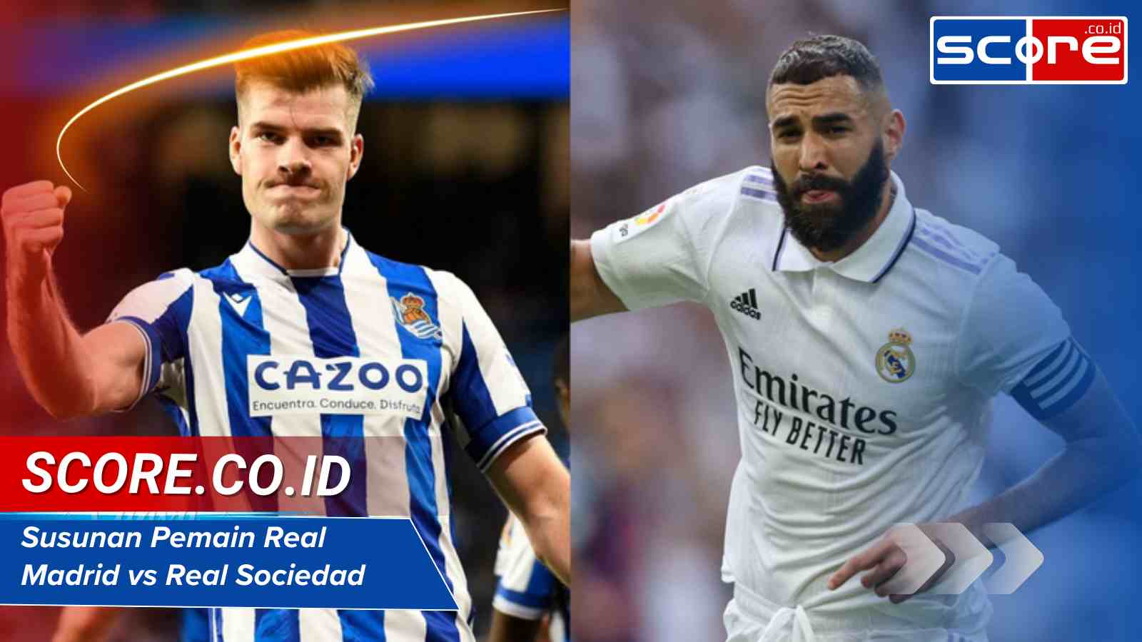 Susunan Pemain Real Madrid Vs Real Sociedad
