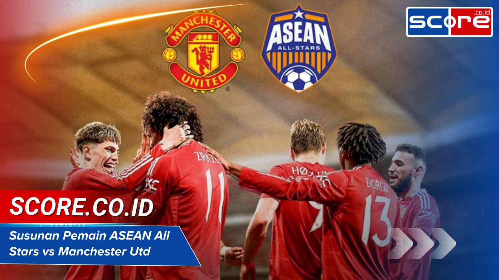 ASEAN All Stars vs Manchester United
