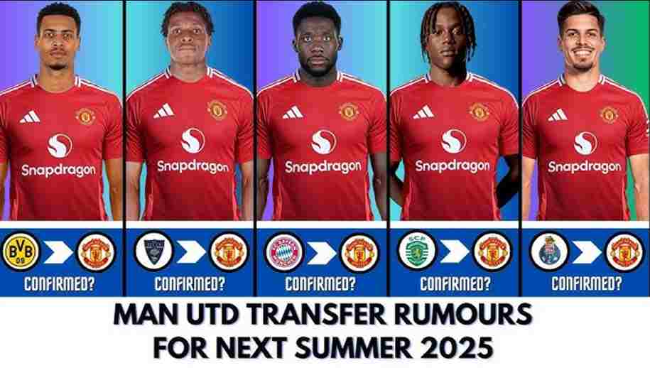 Rumor Transfer Manchester United 2025: Target Pemain Incaran MU Transfer MU 2025 Pemain Incaran & Kabar Terkini Bursa Transfer