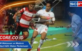 PSM Makassar vs Madura United H2H: Rekor Pertemuan dan Analisis