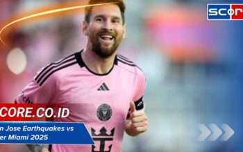 San Jose Earthquakes vs Inter Miami 2025: Duel Seru Liga Amerika