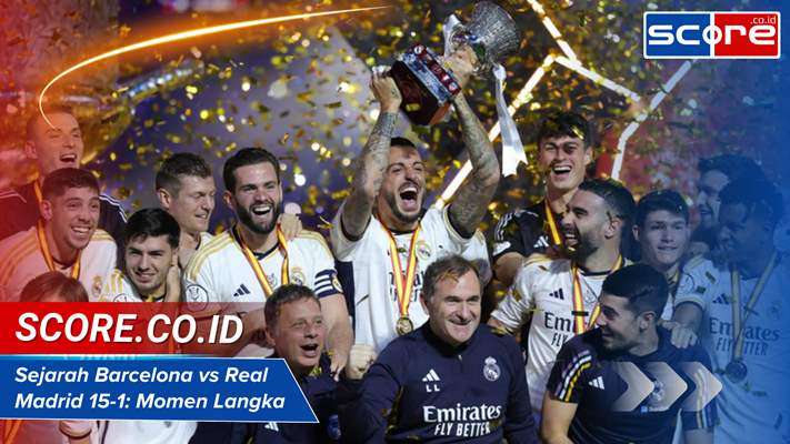 Sejarah Barcelona vs Real Madrid 15-1