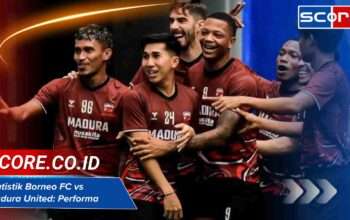 Statistik Borneo FC vs Madura United: Performa dan Tren Terkini