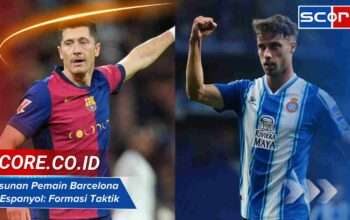 Susunan Pemain Barcelona vs Espanyol: Formasi Taktik Blaugrana