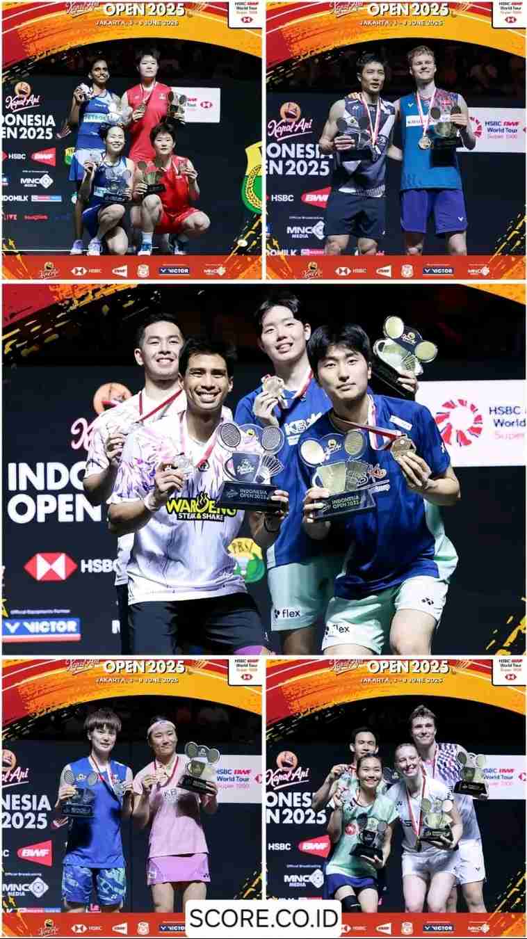 Juara Indonesia Open 2025