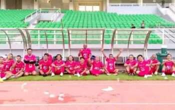 Libur Kompetisi, Legenda Persebaya Mabar Bareng Arema Di Stadion Delta Sidoarjo