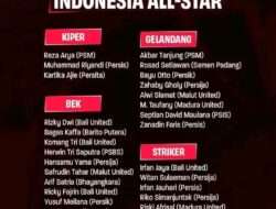 Skuad Indonesia All Star 2025 untuk Piala Presiden Juli Mendatang