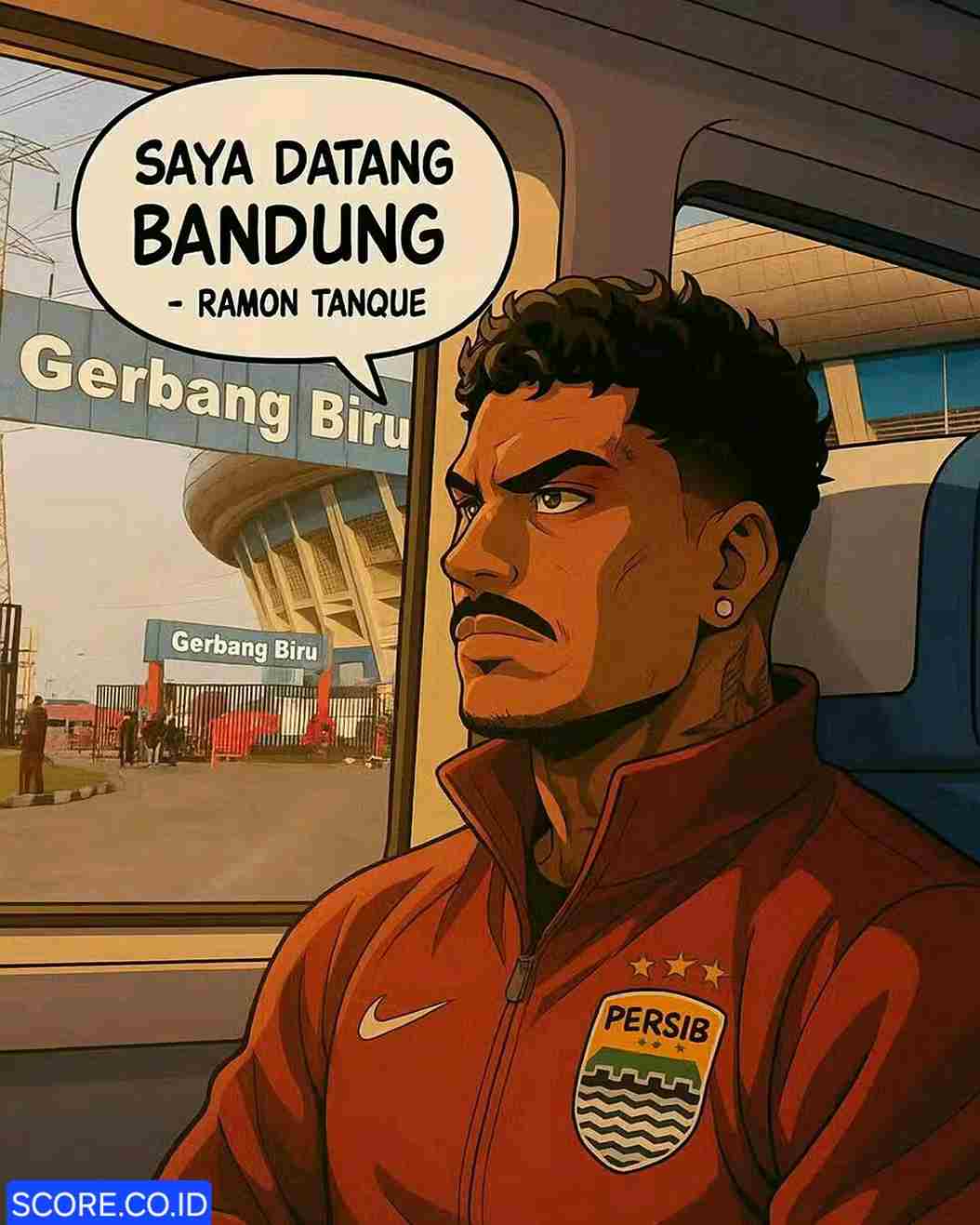 Profil Ramon Tanque Persib: Gaji, dan Statistik Lengkap Terbaru