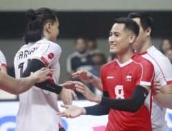 Hasil Voli Penyisihan Grup A AVC Cup, Indonesia vs Bahrain