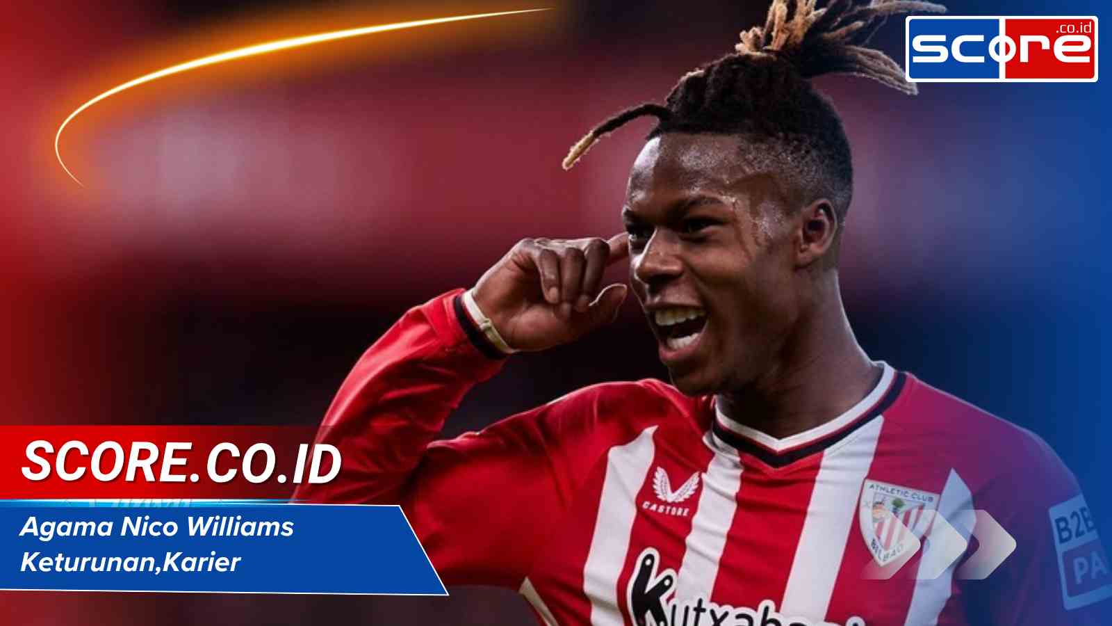 Agama Nico Williams Keturunan